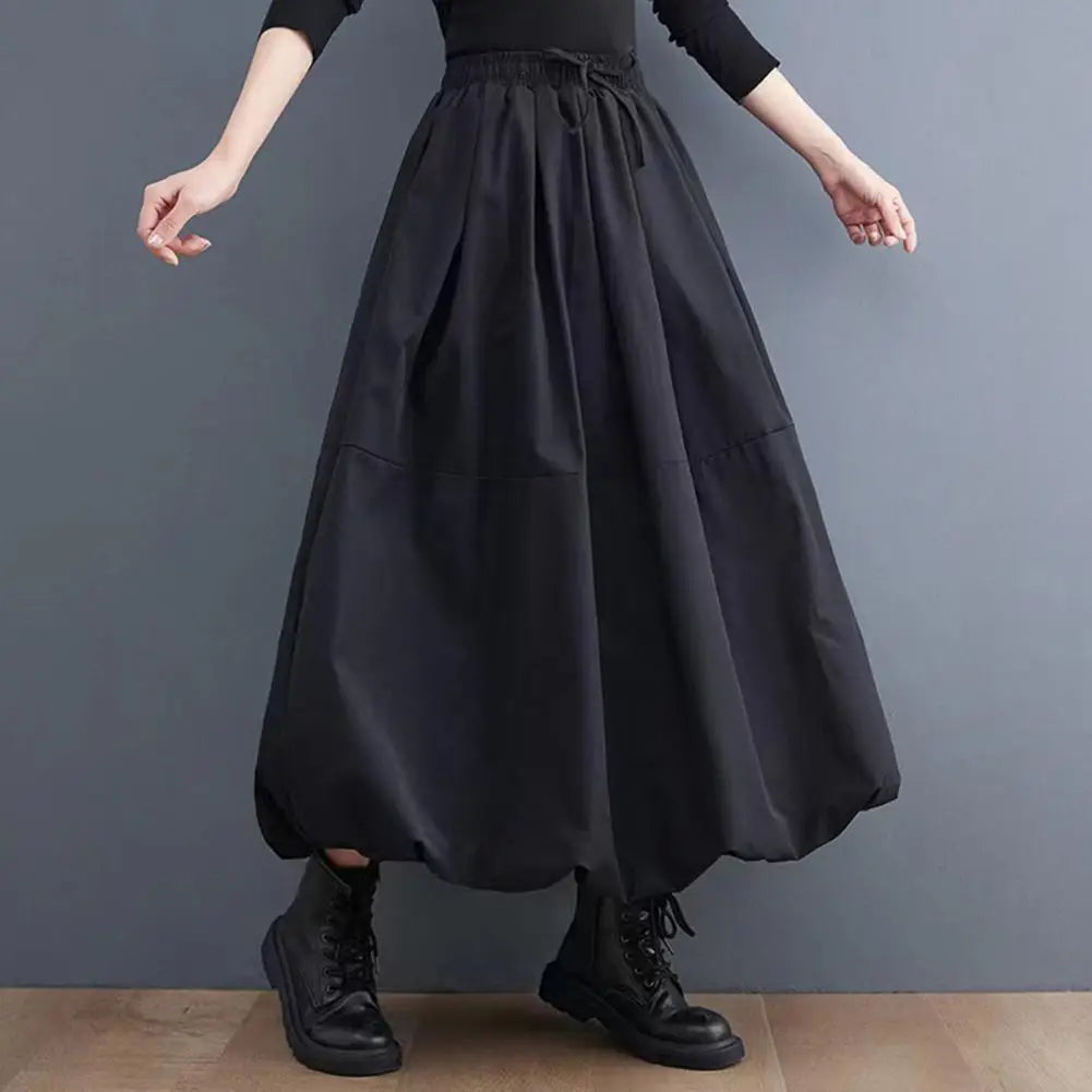 Japanese Style Puff A-Line Skirt