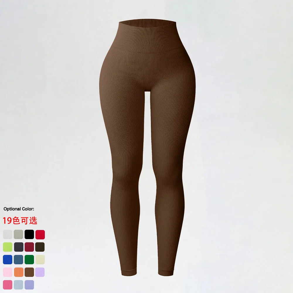 Seamless High Waist Yoga Leggings