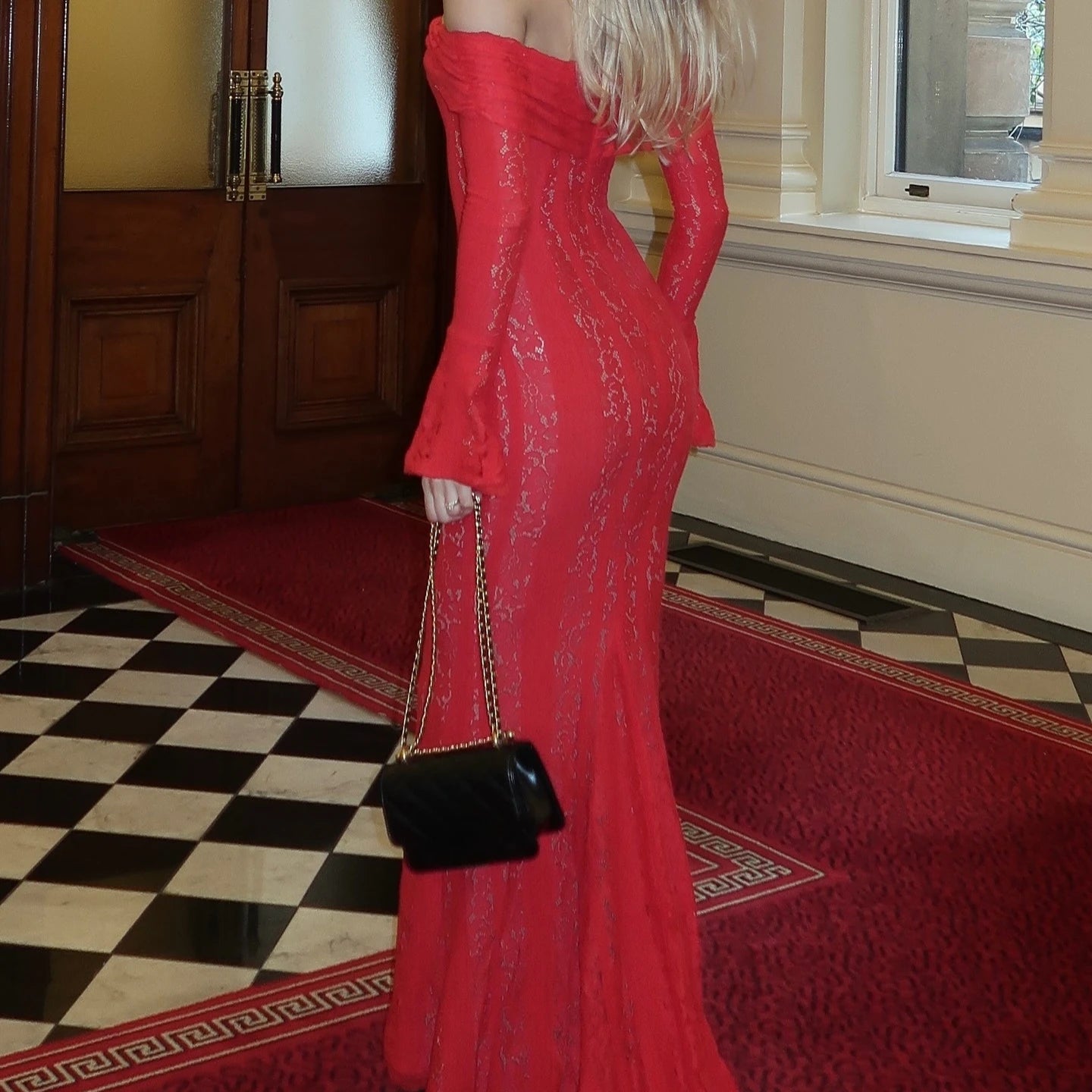 White Off Shoulder Wedding Guest Maxi Dress