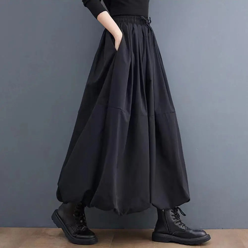 Japanese Style Puff A-Line Skirt