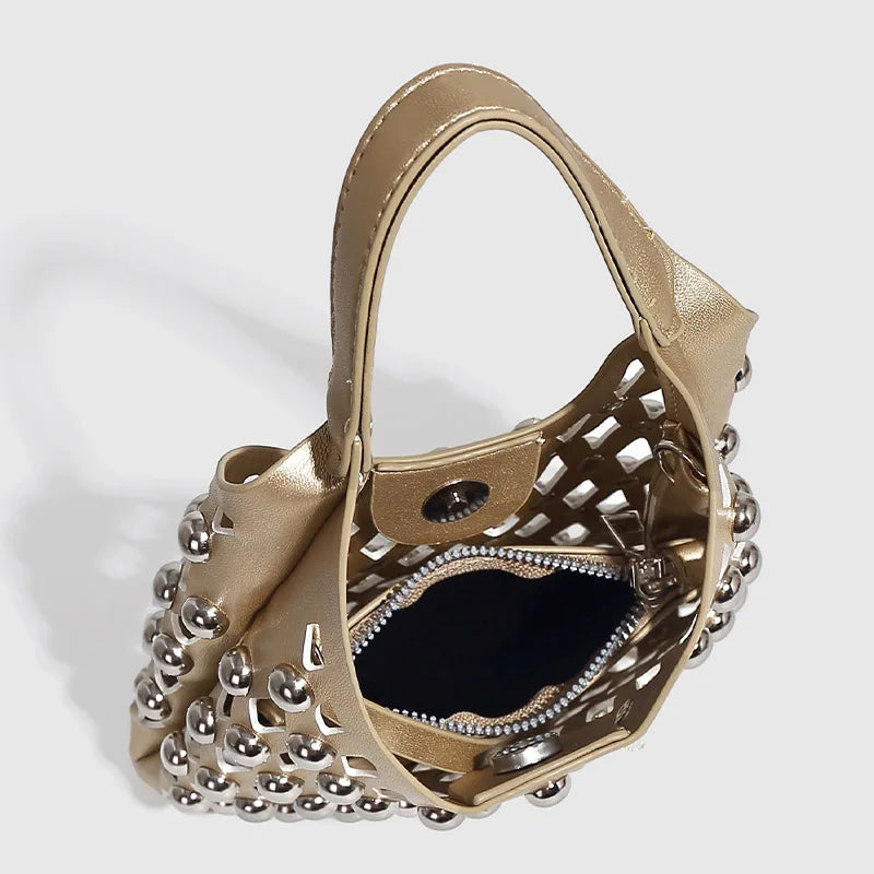 Y2K Chain Vintage Bucket Bag