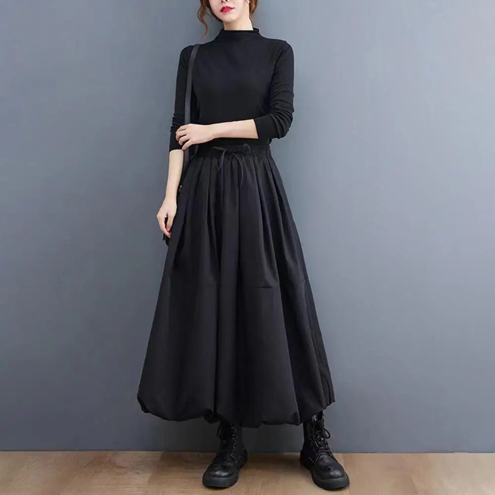 Japanese Style Puff A-Line Skirt
