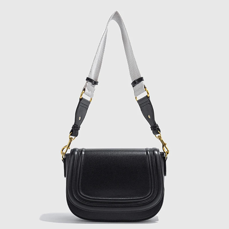 Wide Strap Underarm Shoulder Bag