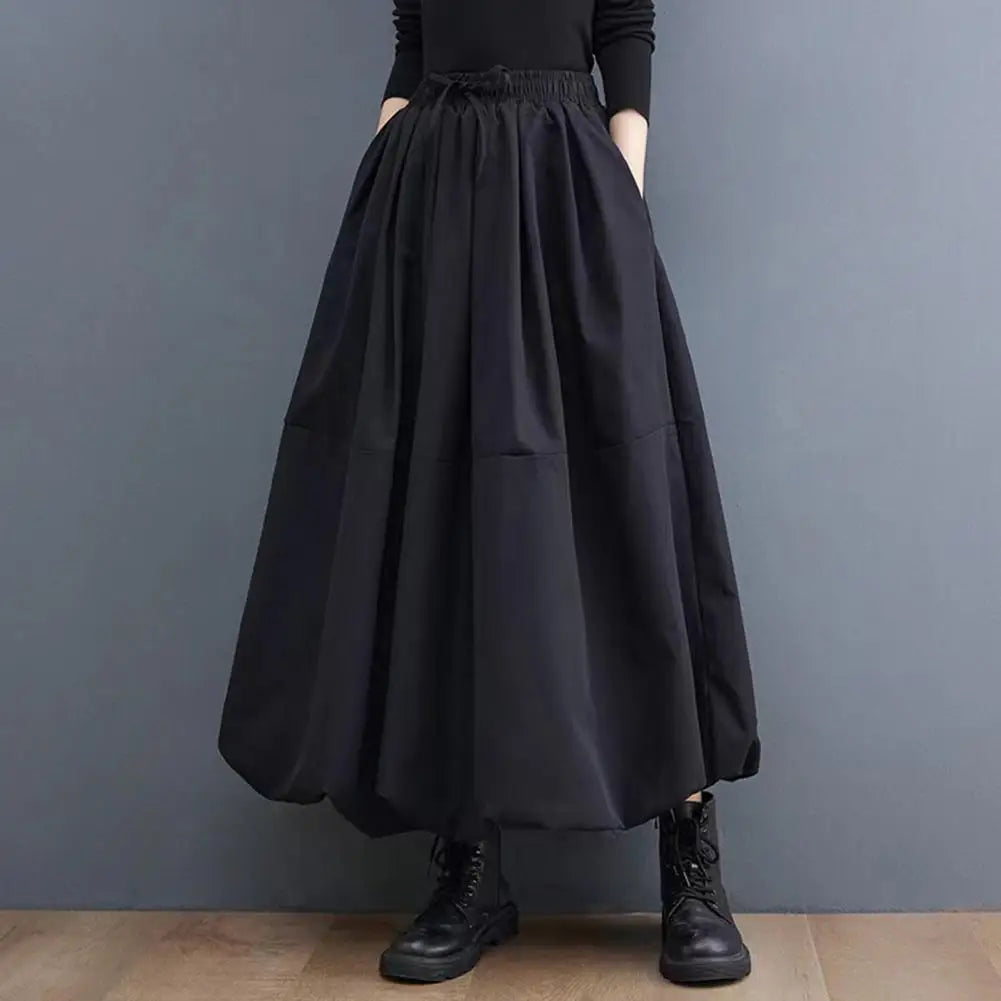 Japanese Style Puff A-Line Skirt